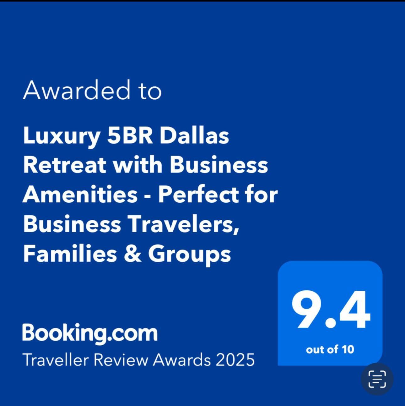 Luxury 5Br Dallas Retreat With Business Amenities - Perfect For Business Travelers, Families & Groups ภายนอก รูปภาพ